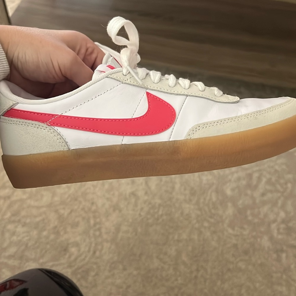 Nike Women's Sneakers White and Pink